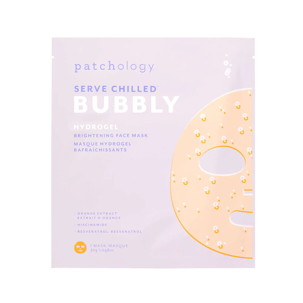 Patchology Bubbly Brightening Hydrogel Mask -kirkastava hydrogeelinaamio