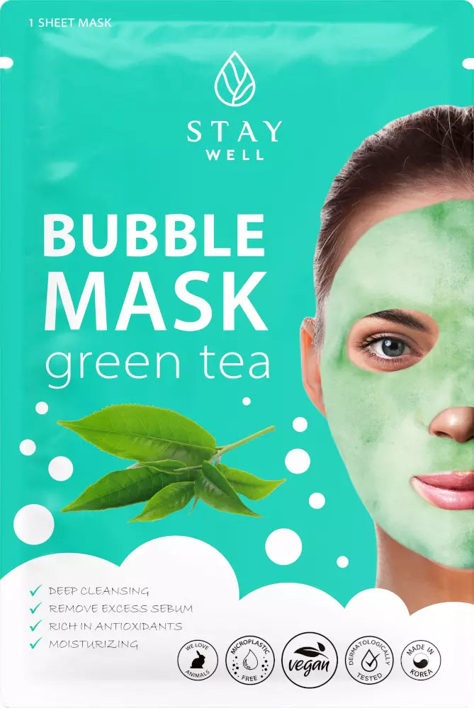 Deep Cleansing Bubble Mask Green Tea 1 pcs 20 g